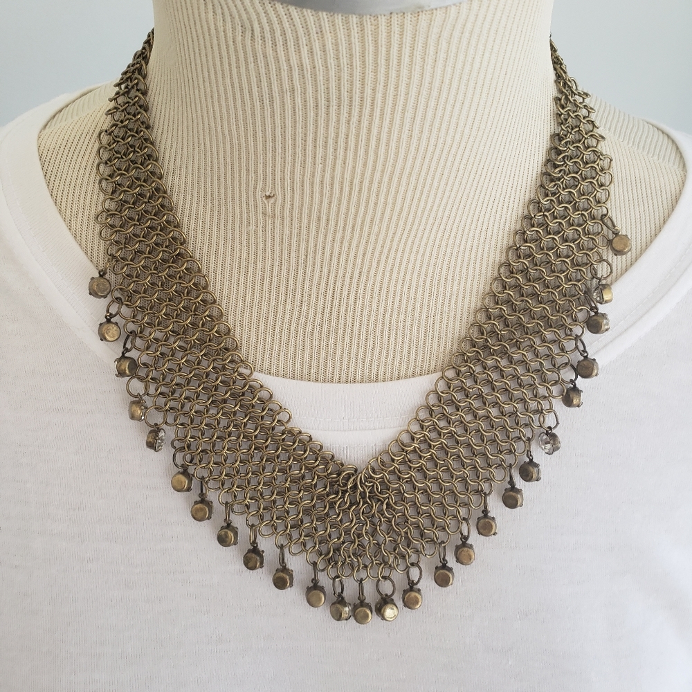 Necklace Brass Costume - Picture 4 of 5